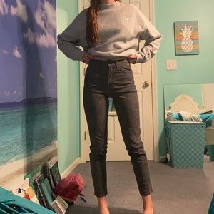 ae corduroy mom jeans